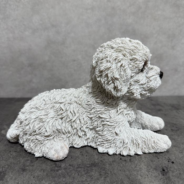 犬 置物 横幅20.5cm おしゃれ うつぶせビションフリーゼ かわいい 動物 インテリア オブジェ オーナメント woobia ウービア |  | 07