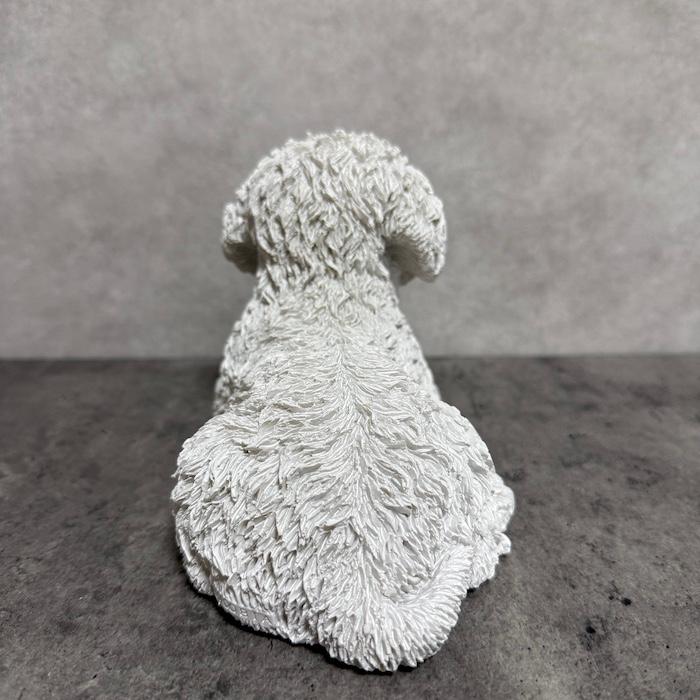 犬 置物 横幅20.5cm おしゃれ うつぶせビションフリーゼ かわいい 動物 インテリア オブジェ オーナメント woobia ウービア |  | 08