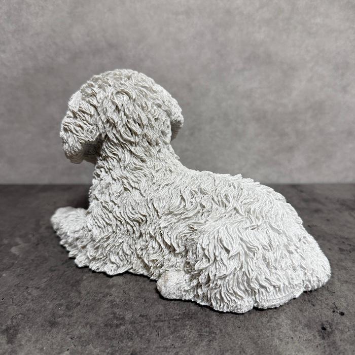 犬 置物 横幅20.5cm おしゃれ うつぶせビションフリーゼ かわいい 動物 インテリア オブジェ オーナメント woobia ウービア |  | 09