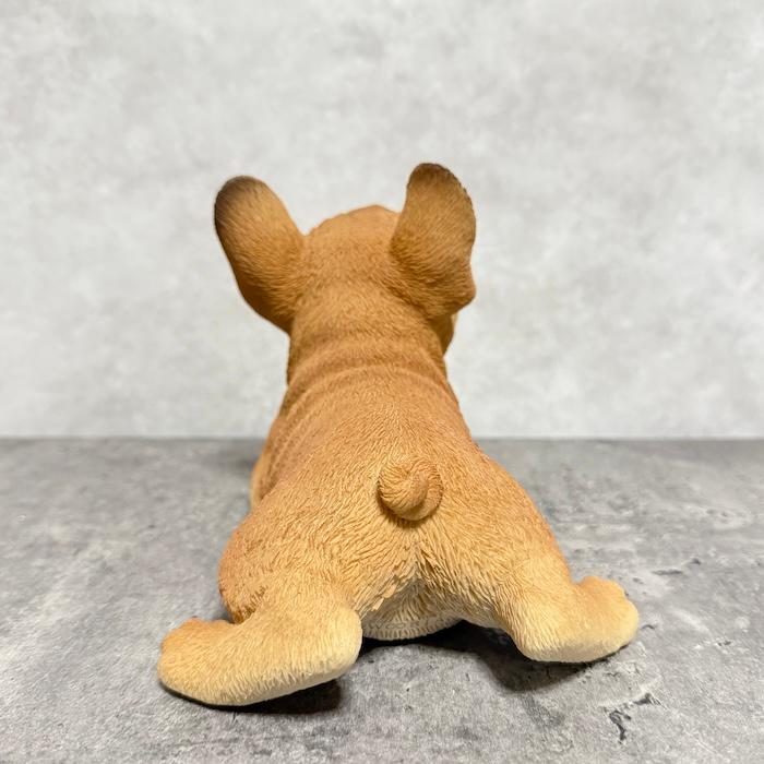 置物 犬 かわいい 動物 玄関 フレンチブルドッグ 寝そべるポーズ おしゃれ インテリア トイレ 庭 woobia ウービア |  | 10