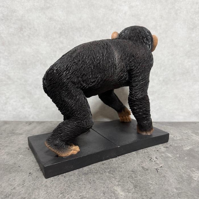おしゃれなチンパンジーの本立て 横幅26cm ブックスタンド ブックエンド 置物 動物 おしゃれ 玄関 インテリア  woobia ウービア プレゼント アニマルオブジェ |  | 17