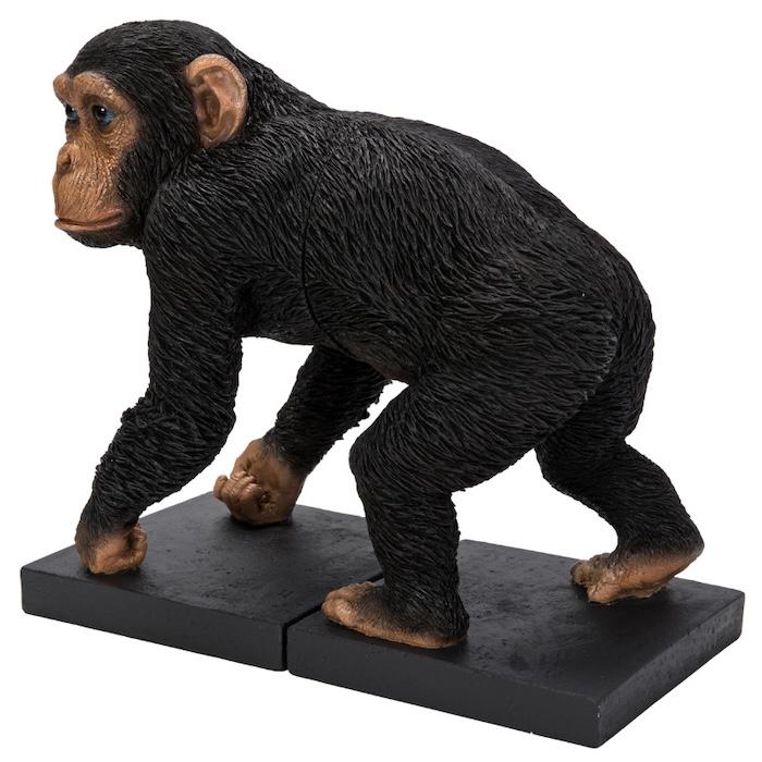 おしゃれなチンパンジーの本立て ブックスタンド ブックエンド 置物 動物 おしゃれ 玄関 インテリア  woobia ウービア プレゼント ギフト アニマルオブジェ |  | 02