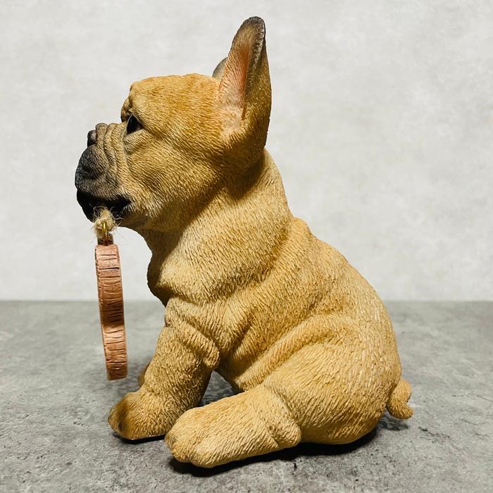 置物 犬 かわいい 動物 玄関 ウェルカムボード フレンチブルドッグ おしゃれ インテリア ガーデン woobia ウービア |  | 03