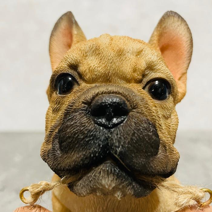 置物 犬 かわいい 動物 玄関 ウェルカムボード フレンチブルドッグ おしゃれ インテリア ガーデン woobia ウービア |  | 07