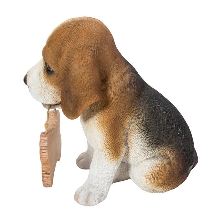 置物 犬 かわいい 動物 玄関 ウェルカムボード ビーグル おしゃれ インテリア 卓上 ガーデン 庭 woobia ウービア |  | 04
