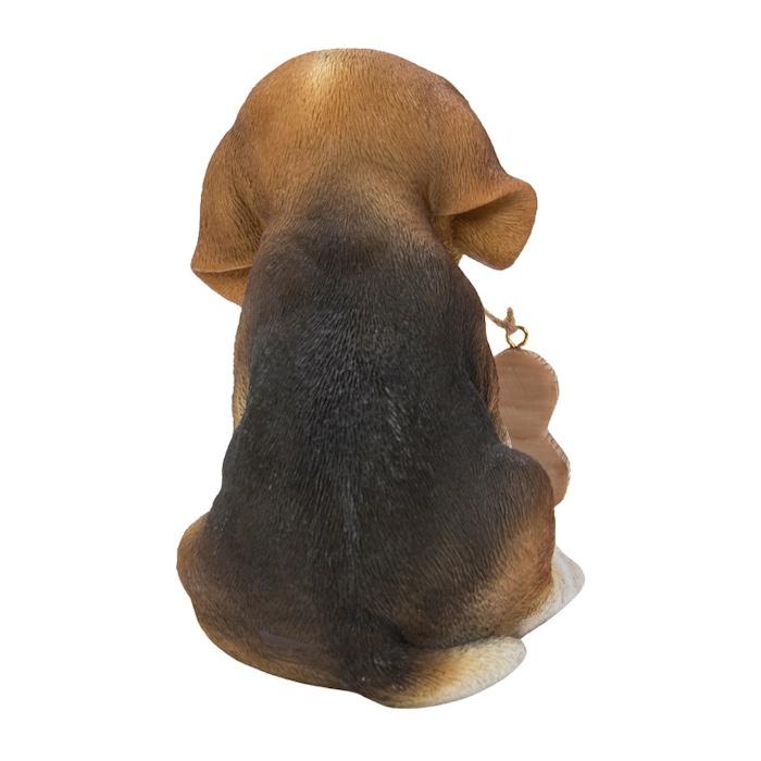 置物 犬 かわいい 動物 玄関 ウェルカムボード ビーグル おしゃれ インテリア 卓上 ガーデン 庭 woobia ウービア |  | 05