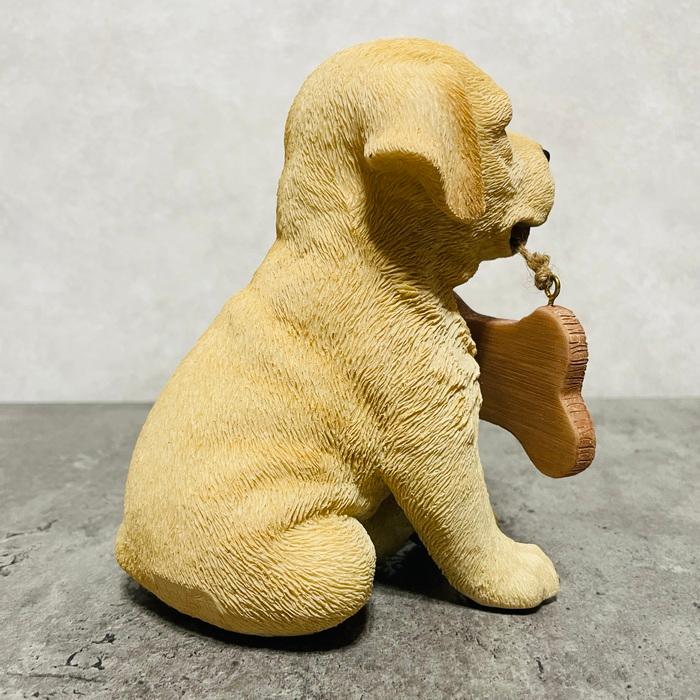 置物 犬 かわいい 動物 玄関 ウェルカムボード ラブラドールレトリバー おしゃれ 庭 インテリア woobia ウービア |  | 03