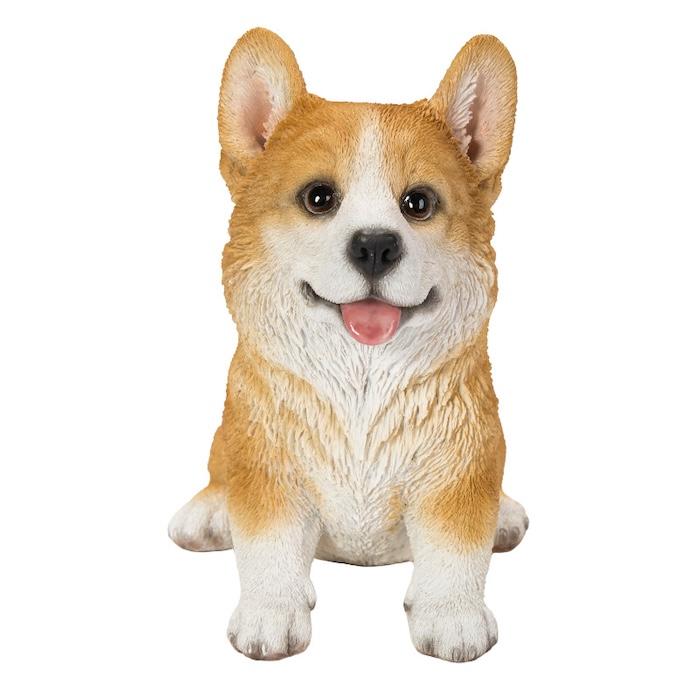 犬 置物 おしゃれ お座りウェルシュコーギー 高さ15.5cm かわいい 動物