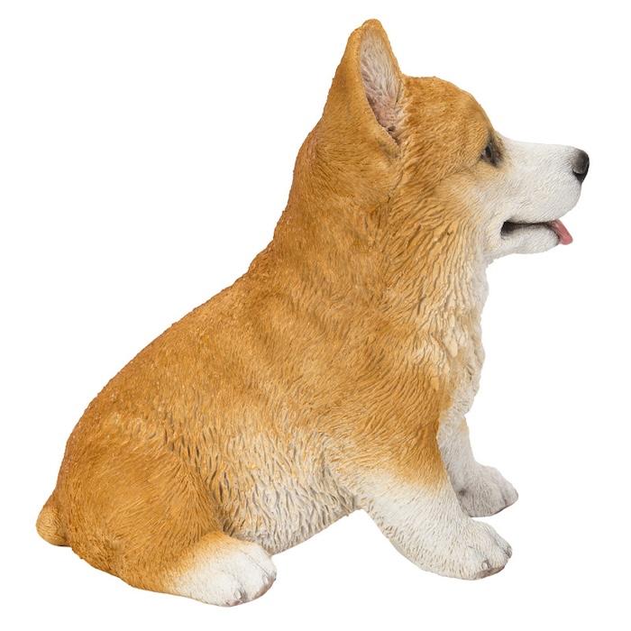 犬 置物 おしゃれ お座りウェルシュコーギー 高さ15.5cm かわいい 動物 インテリア オブジェ ガーデンオーナメント woobia ウービア |  | 05