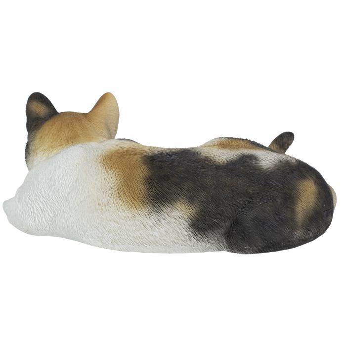 置物 猫 動物 かわいい リラックス三毛猫 ネコ 高さ11.5cm woobia