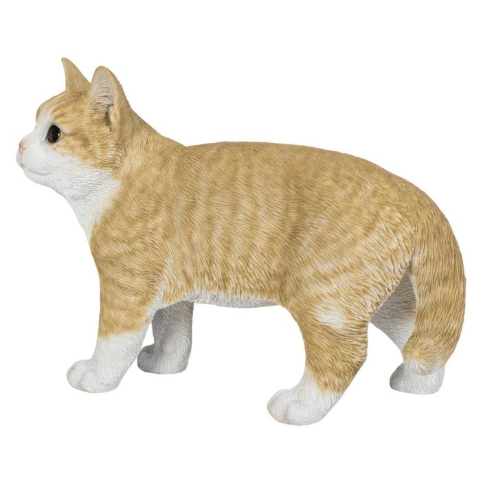 WOOBIA（ウービア） 置物 猫 動物 かわいい 歩くビスケットとら白猫