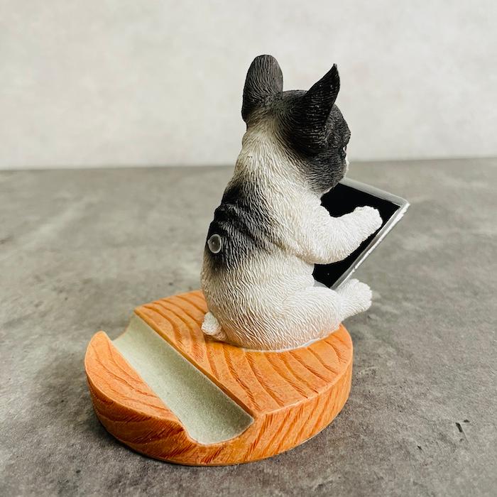 スマホスタンド 卓上 犬 おもしろ 動物 タブレットを見るフレンチブルドッグ かわいい おしゃれ 写真立て スマホホルダー woobia ウービア |  | 06