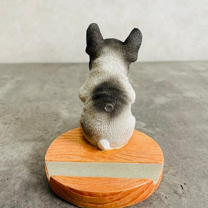 スマホスタンド 卓上 犬 おもしろ 動物 タブレットを見るフレンチブルドッグ かわいい おしゃれ 写真立て スマホホルダー woobia ウービア |  | 07