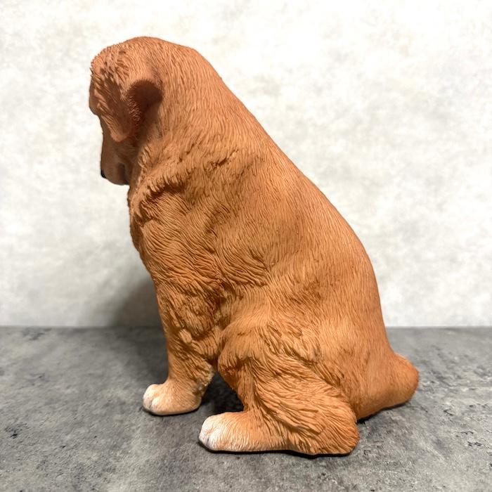 置物 犬 動物 下向く座りゴールデン・レトリバー 高さ19.5cm おしゃれ 大きい 玄関インテリア 庭 ガーデン かわいいオブジェ 北欧 リアル 大型 面白い |  | 11