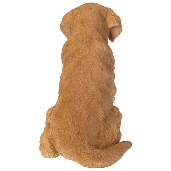 置物 犬 動物 下向く座りゴールデン・レトリバー 高さ19.5cm おしゃれ 大きい 玄関インテリア 庭 ガーデン かわいいオブジェ 北欧 リアル 大型 面白い |  | 04