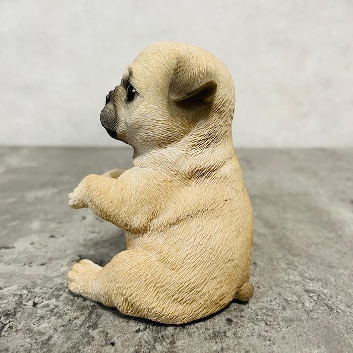 置物 犬 かわいい 動物 玄関 パグの歯ブラシ立て リアル インテリア ガーデンオーナメント woobia ウービア |  | 08