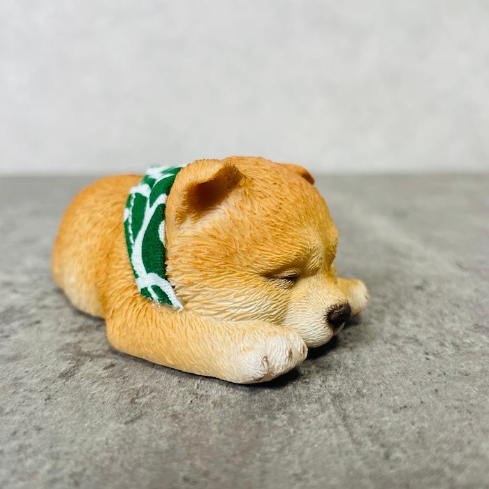 置物 犬 かわいい 動物 玄関 うつ伏せ寝豆しば 柴犬 グッズ おしゃれ