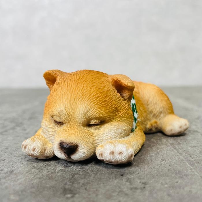 置物 犬 かわいい 動物 玄関 うつ伏せ寝豆しば 柴犬 グッズ おしゃれ