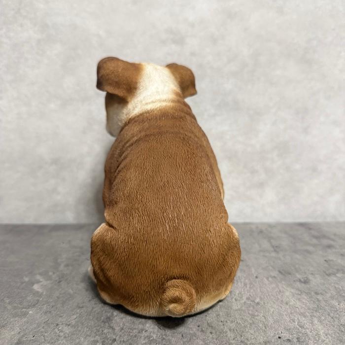 WOOBIA（ウービア） 置物 犬 ブルドッグ 幅20cm woobia リアル