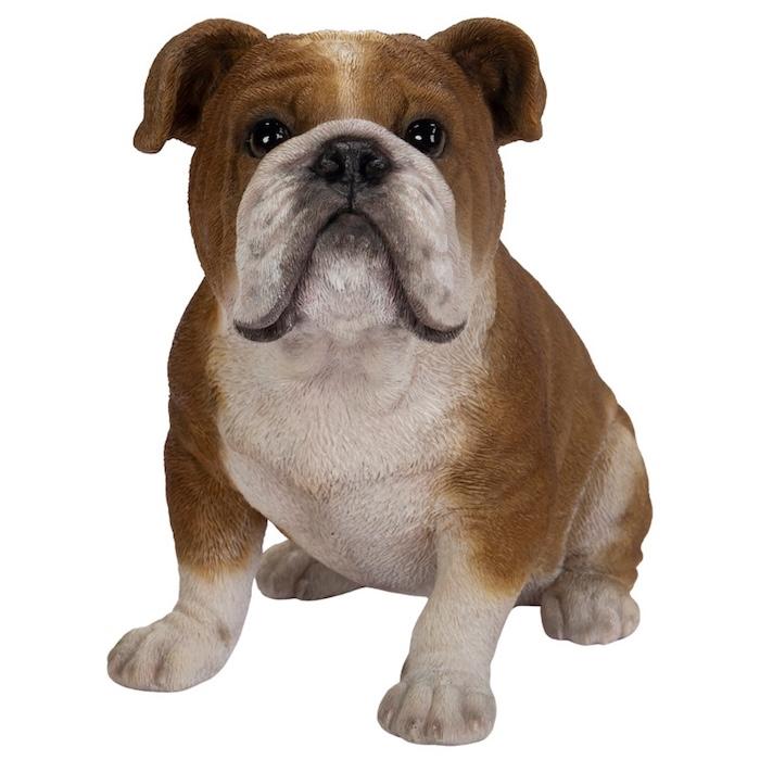 WOOBIA（ウービア） 置物 犬 ブルドッグ 幅20cm woobia リアル