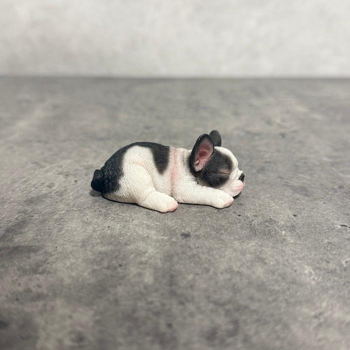 犬 置物 小さい かわいい 高さ2.5cm うつぶせ フレンチブルドッグ 動物 玄関 リアル インテリア woobia ウービア |  | 03