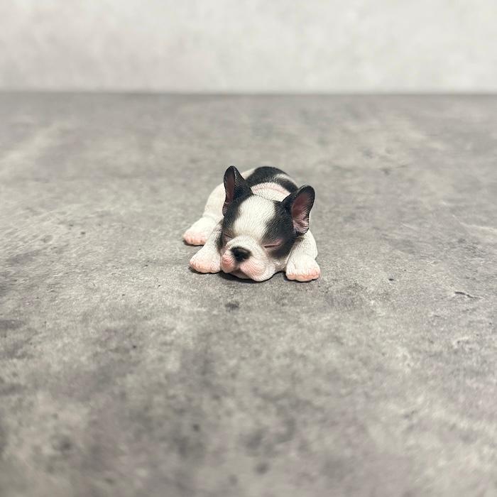 犬 置物 小さい かわいい 高さ2.5cm うつぶせ フレンチブルドッグ 動物 玄関 リアル インテリア woobia ウービア |  | 04
