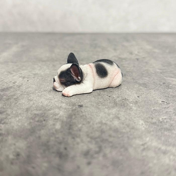 犬 置物 小さい かわいい 高さ2.5cm うつぶせ フレンチブルドッグ 動物 玄関 リアル インテリア woobia ウービア |  | 05