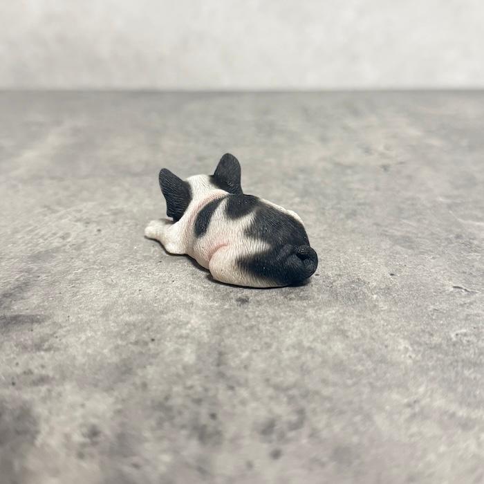 犬 置物 小さい かわいい 高さ2.5cm うつぶせ フレンチブルドッグ 動物 玄関 リアル インテリア woobia ウービア |  | 07