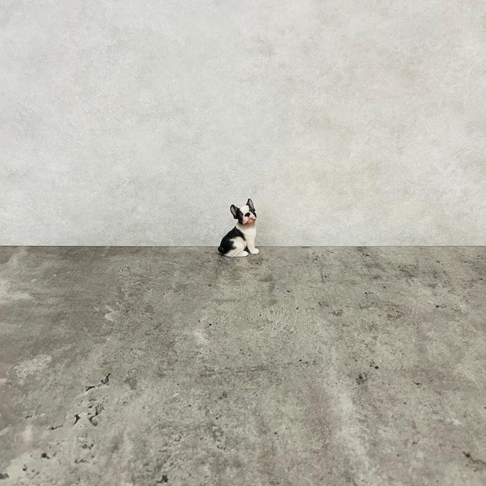 WOOBIA（ウービア） 置物 犬 かわいい 動物 玄関 右向きフレンチ