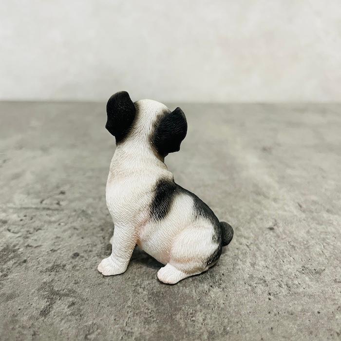 置物カレンダー】フレンチブルドッグ★犬グッズ卓上 置物 玄関オブジェ雑貨ウービア 置物 犬 かわいい 動物 玄関 フレンチブルドッグの卓上日付カレンダー
