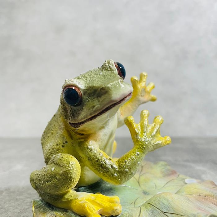 スマホスタンド 卓上 おもしろ 動物 カエル 置物 トイレ アニマル かわいい おしゃれ 写真立て スマホホルダー woobia ウービア |  | 04