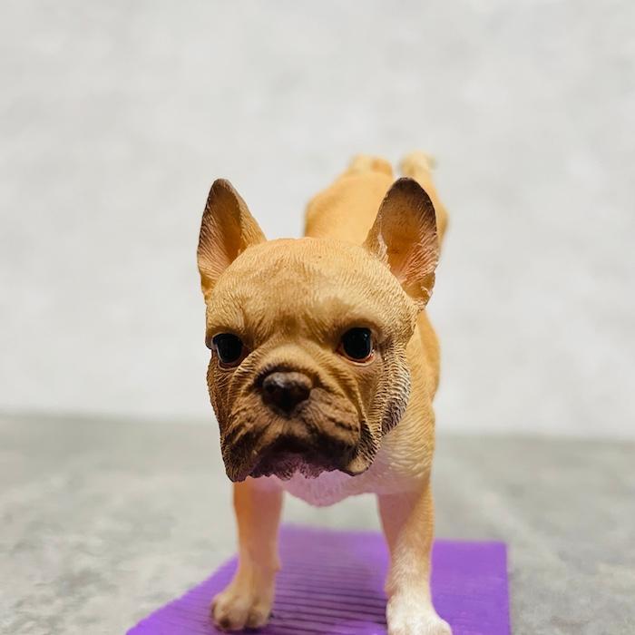 WOOBIA（ウービア） 置物 犬 かわいい 動物 玄関 フレンチブルドッグ