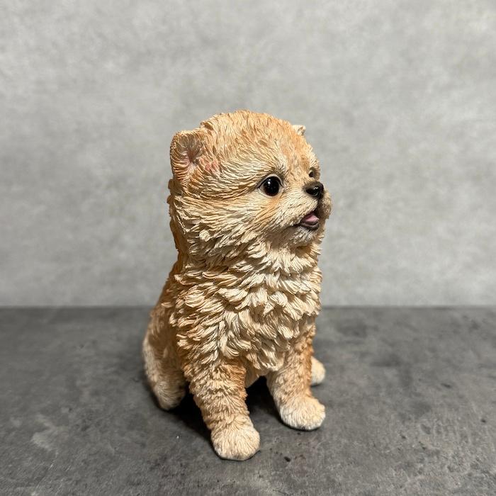 犬 置物 おしゃれ 頭を上げるポメラニアン かわいい 動物 インテリア オブジェ ガーデンオーナメント woobia ウービア |  | 04