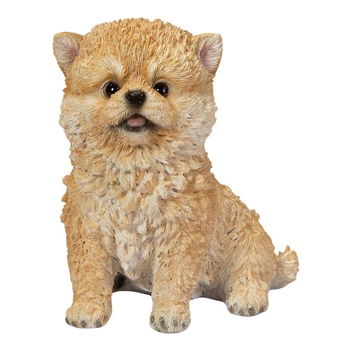 犬 置物 おしゃれ 頭を上げるポメラニアン かわいい 動物 インテリア オブジェ ガーデンオーナメント woobia ウービア |  | 08
