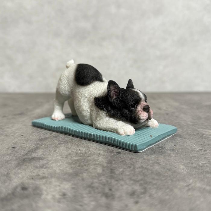 WOOBIA（ウービア） 置物 犬 かわいい 動物 玄関 フレンチブルドッグ