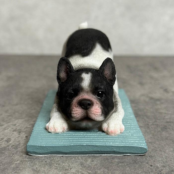 WOOBIA（ウービア） 置物 犬 かわいい 動物 玄関 フレンチブルドッグ