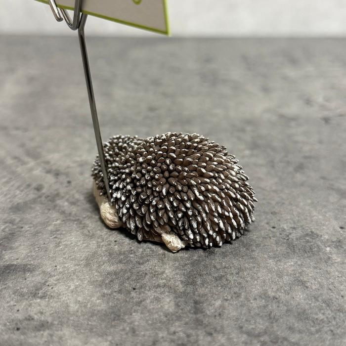 メモスタンド ハリネズミ かわいいメモクリップ 置物 インテリア メモホルダー カードクリップ  woobia ウービア |  | 05