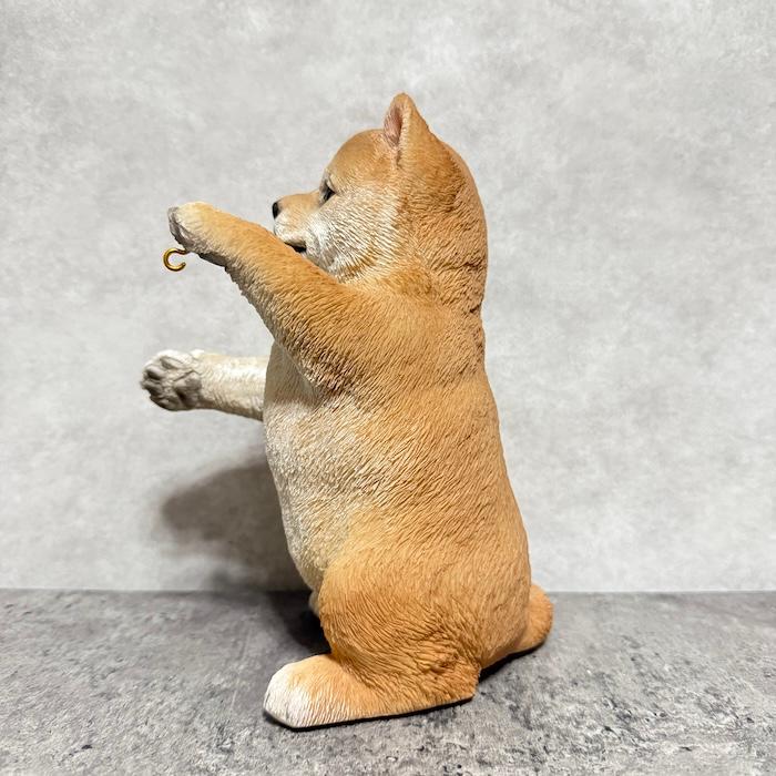 置物 犬 動物 ソーラーランプを左手で持ち上げる柴犬 グッズ 高さ28.5cm woobia おしゃれ 玄関 インテリア ガーデン かわいい オブジェ |  | 06