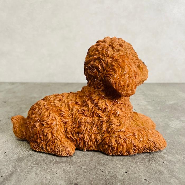 プードルの置物 楽天市場】犬の置物 プードル シンウエルカムボード ドッグ ワンちゃん