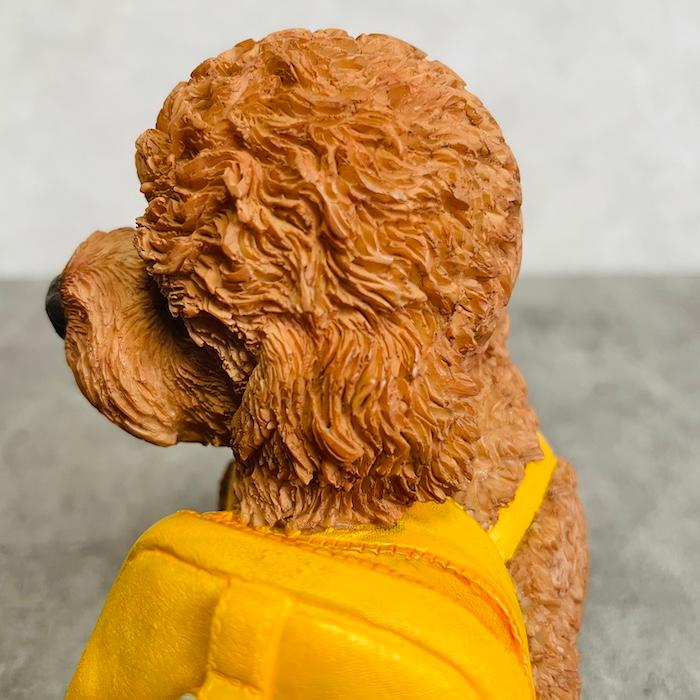 置物 犬 かわいい 動物 玄関 リュックを背負う トイプードル貯金箱 おしゃれ インテリア ガーデン woobia ウービア |  | 03