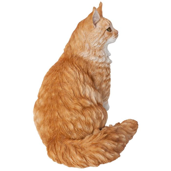 WOOBIA（ウービア） 置物 猫 動物 メインクーン ネコ 高さ36.5cm