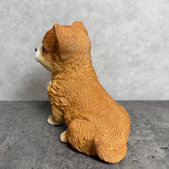 犬 置物 おしゃれ お座りチワワ レッド かわいい 動物 インテリア オブジェ ガーデンオーナメント woobia ウービア |  | 08