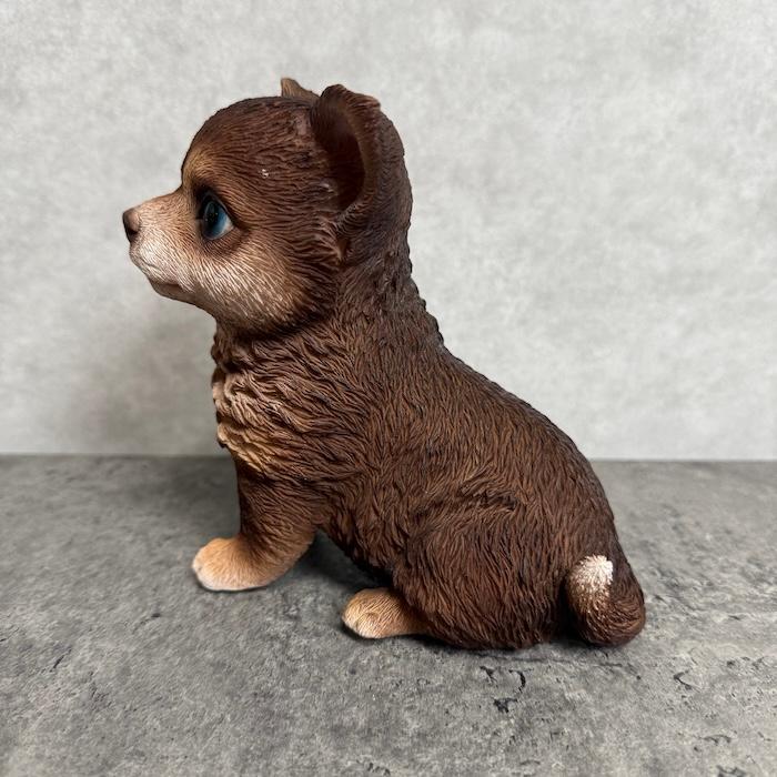 犬 置物 おしゃれ お座りチワワ ブラウン かわいい 動物 インテリア オブジェ ガーデンオーナメント woobia ウービア |  | 09