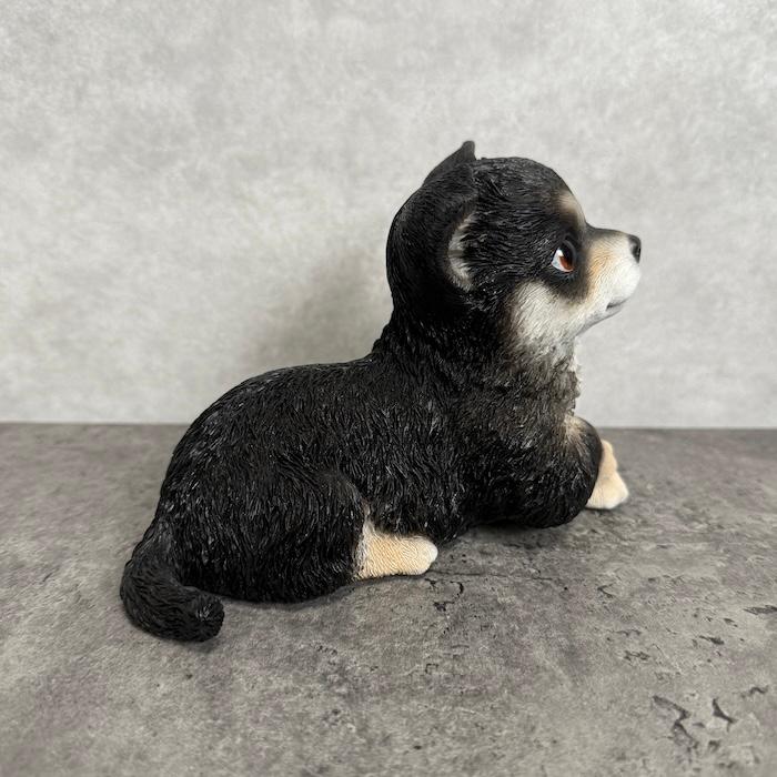 犬 置物 おしゃれ 見上げるチワワ ブラック かわいい 動物 インテリア オブジェ ガーデンオーナメント woobia ウービア |  | 04
