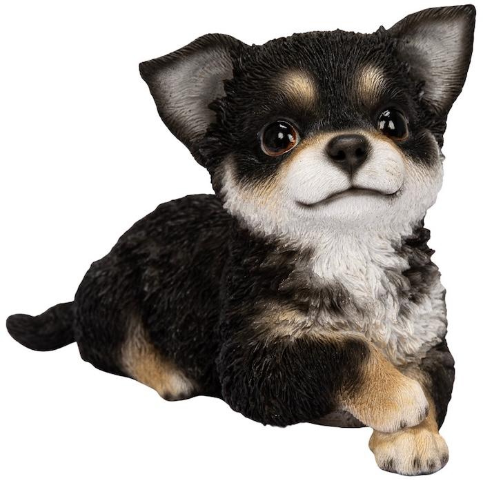 犬 置物 おしゃれ 見上げるチワワ ブラック かわいい 動物 インテリア オブジェ ガーデンオーナメント woobia ウービア |  | 09