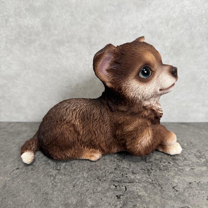 犬 置物 おしゃれ 見上げるチワワ ブラウン かわいい 動物 インテリア オブジェ ガーデンオーナメント woobia ウービア |  | 02