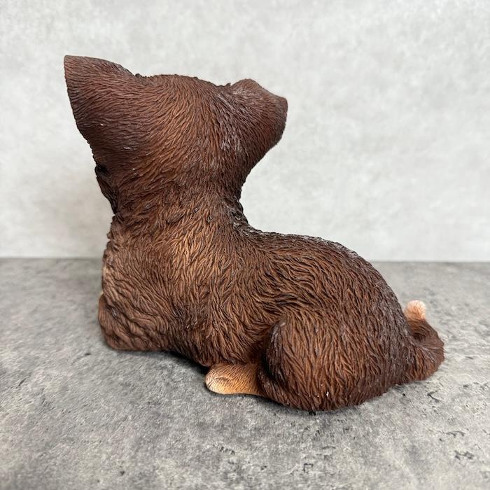 犬 置物 おしゃれ 見上げるチワワ ブラウン かわいい 動物 インテリア オブジェ ガーデンオーナメント woobia ウービア |  | 05
