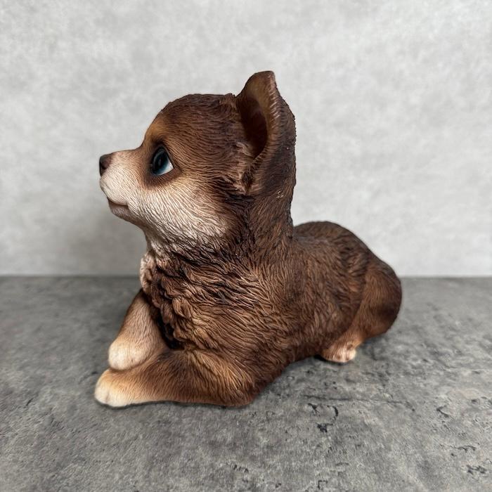 犬 置物 おしゃれ 見上げるチワワ ブラウン かわいい 動物 インテリア オブジェ ガーデンオーナメント woobia ウービア |  | 07