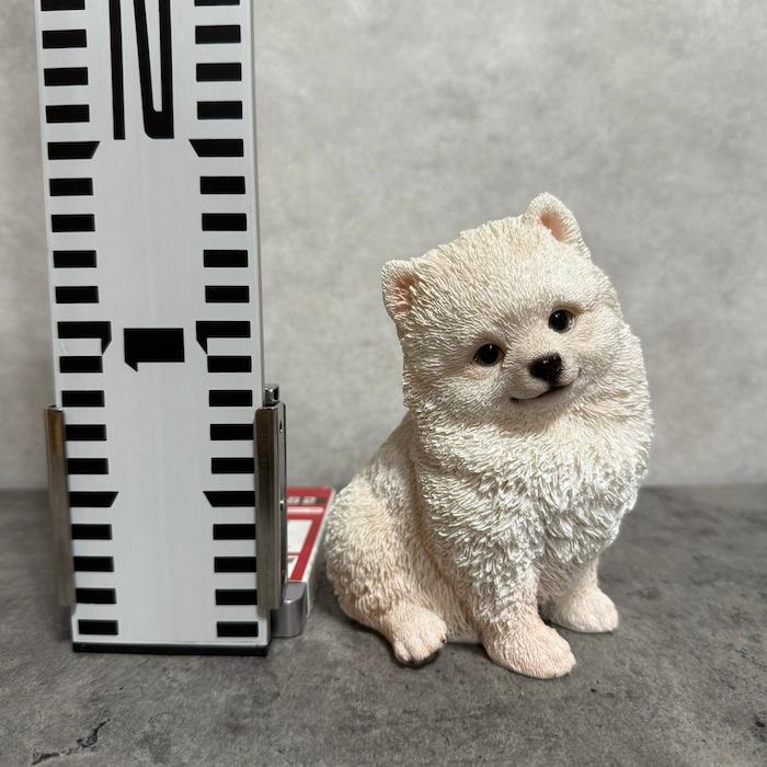 犬 置物 おしゃれ 首を傾げるポメラニアン かわいい 動物 インテリア オブジェ ガーデンオーナメント woobia ウービア |  | 01
