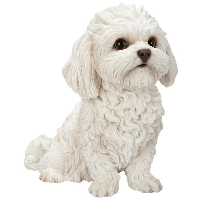 犬 置物 大型 動物 おすわりマルチーズ イヌ 高さ34cm woobia おしゃれ 大きい 玄関 インテリア ガーデン かわいい オブジェ 北欧 リアル ウービア |  | 19